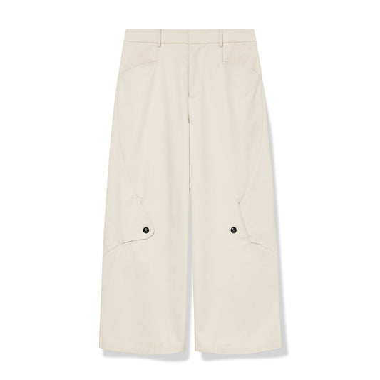 Deconstructed Placket Pants