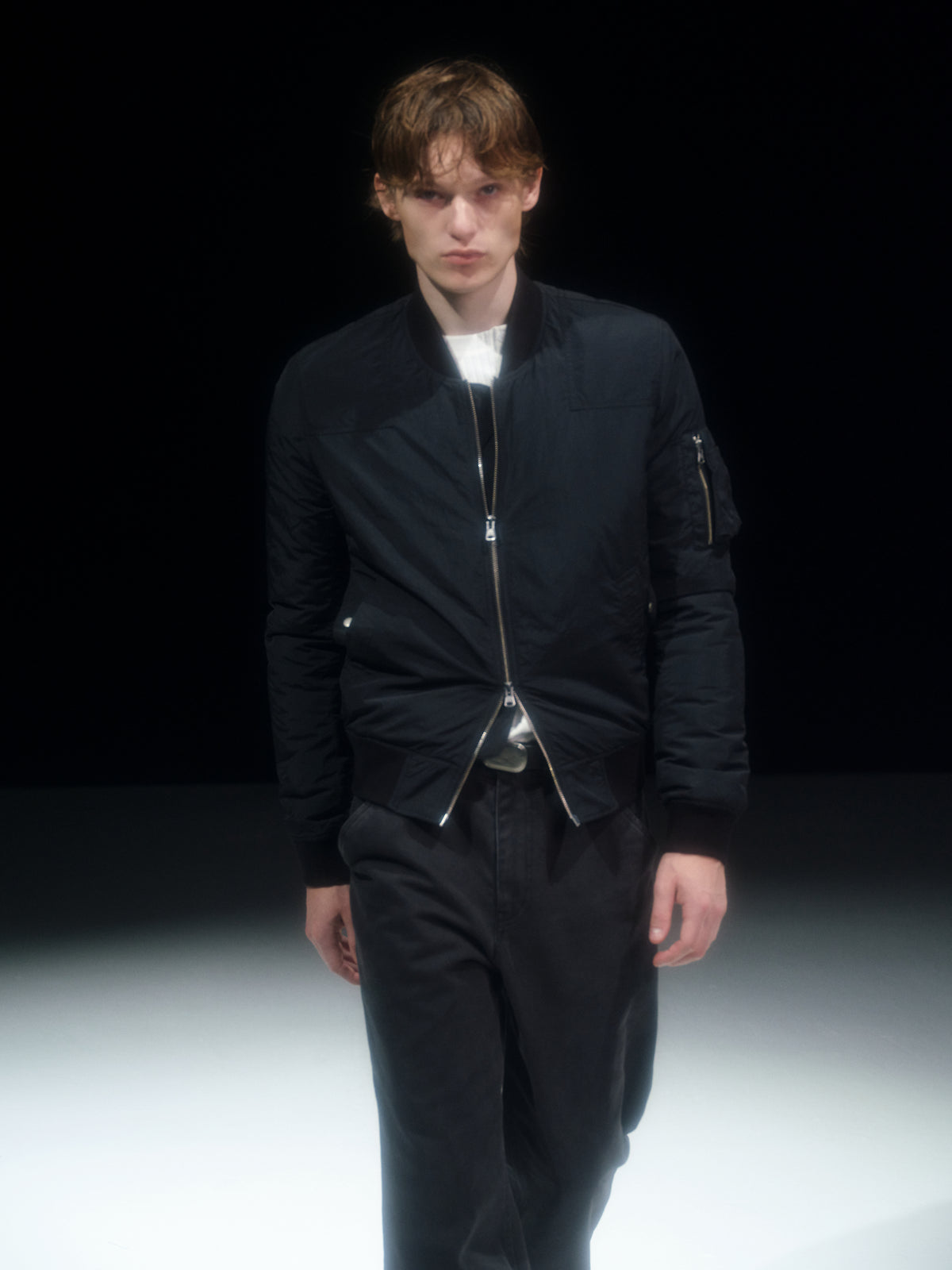 A07 MA1-SS Slim Fit Short Length MA-1 Jacket