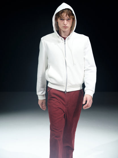 A03 FORM Regular Shoulder Slim Fit Cropped Hoodie