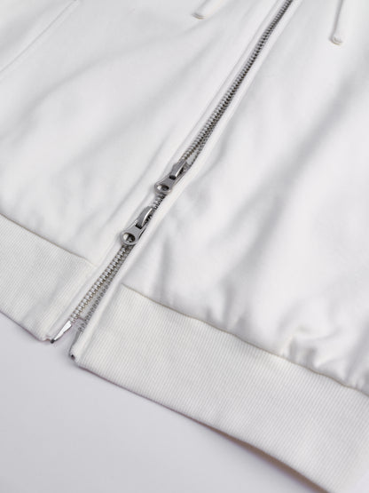A03 FORM Regular Shoulder Slim Fit Cropped Hoodie