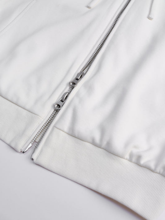 A03 FORM Regular Shoulder Slim Fit Cropped Hoodie