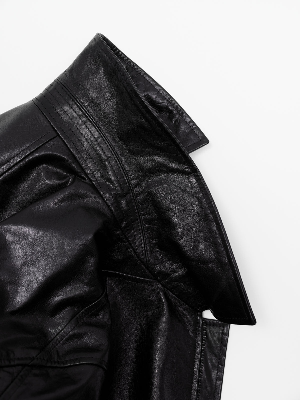 A06 JET Washed Waxed Steerhide Leather Jacket