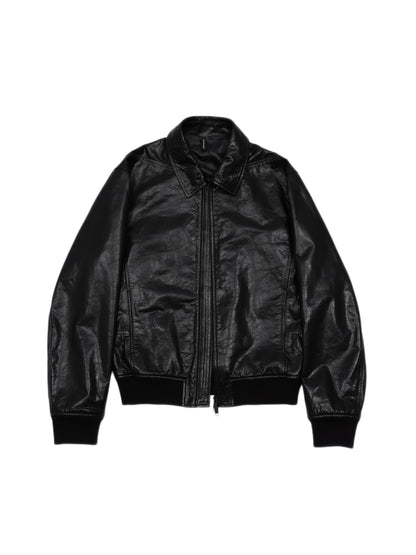 A06 JET Washed Waxed Steerhide Leather Jacket