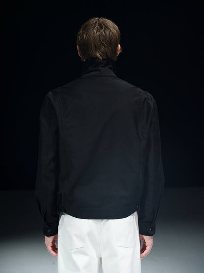 A02 MOSKI MoleSkin Classic Fit Waist-Cinching Jacket